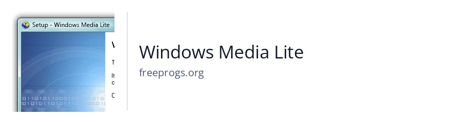 Windows Media Lite