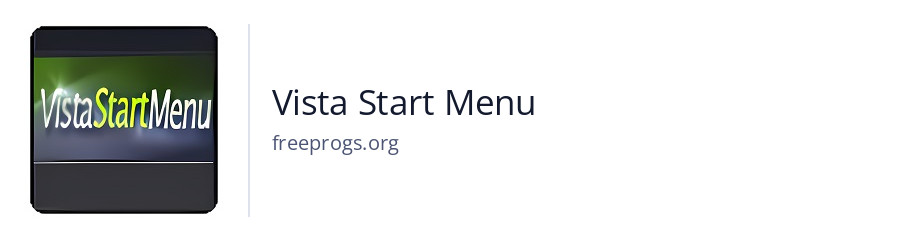 Vista Start Menu