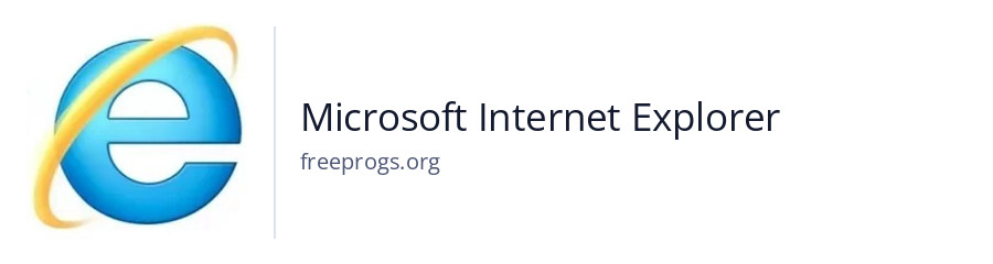 Microsoft Internet Explorer