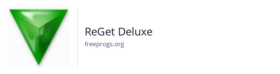 ReGet Deluxe