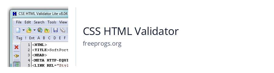 CSS HTML Validator