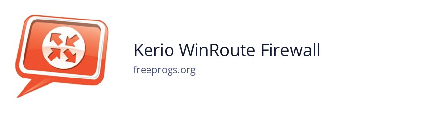 Kerio WinRoute Firewall