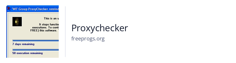 Proxychecker