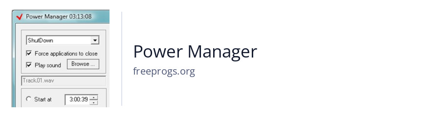Power Manager