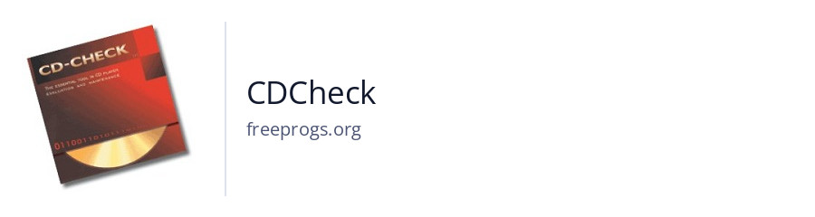 CDCheck
