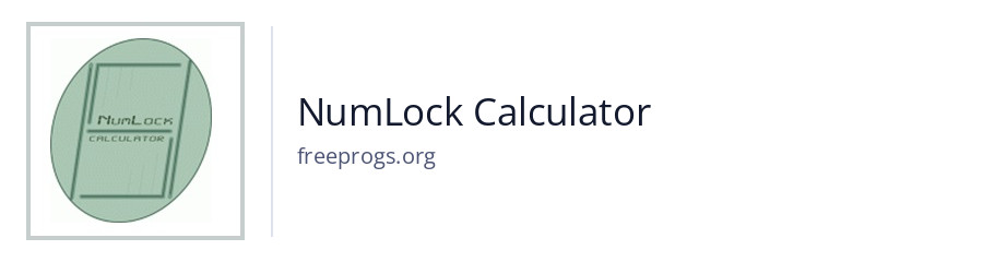 NumLock Calculator