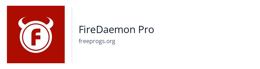 FireDaemon Pro