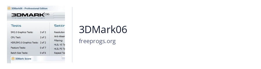 3DMark06