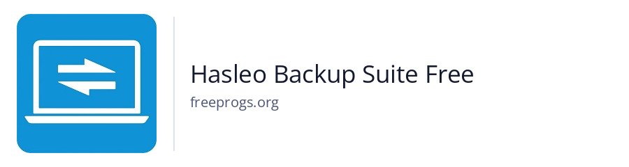 Hasleo Backup Suite Free