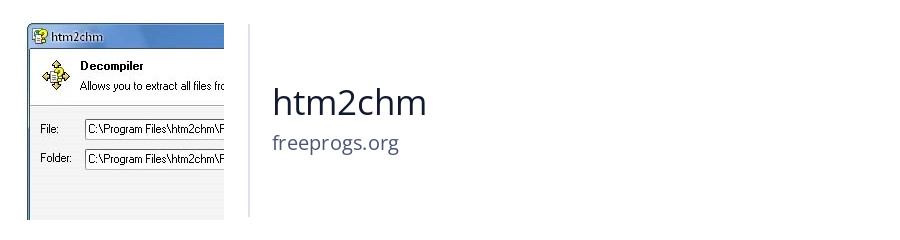 htm2chm