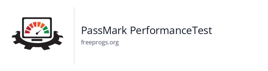 PassMark PerformanceTest