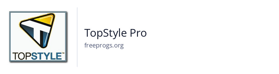 TopStyle Pro