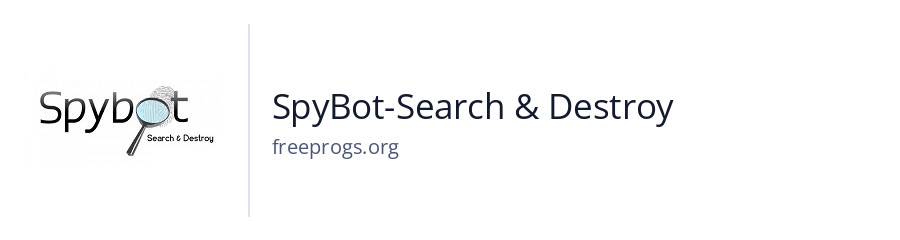 SpyBot-Search & Destroy