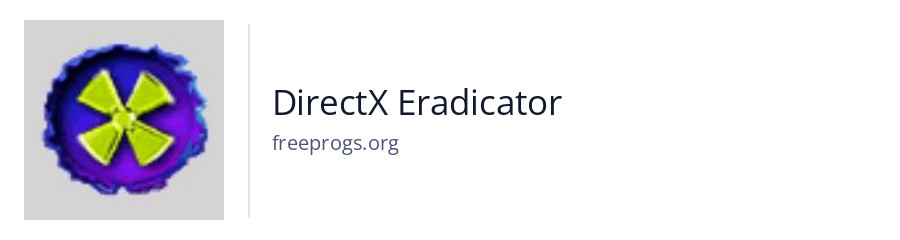 DirectX Eradicator