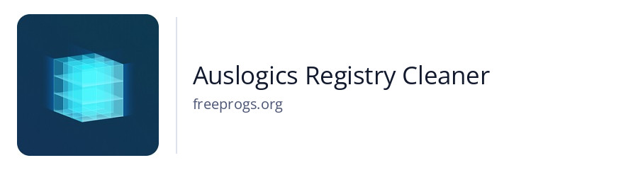 Auslogics Registry Cleaner