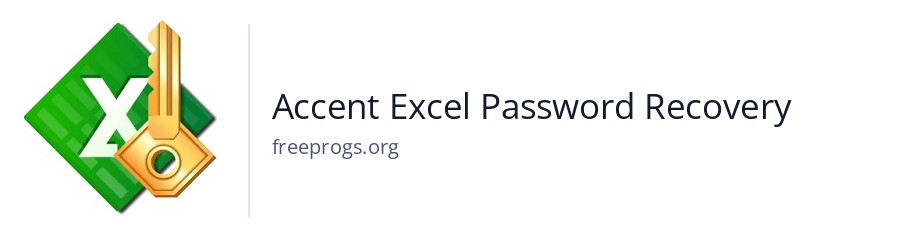 Accent Excel Password Recovery
