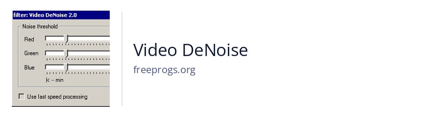 Video DeNoise