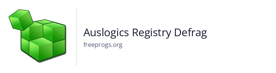 Auslogics Registry Defrag