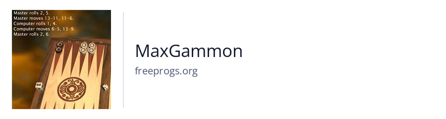 MaxGammon