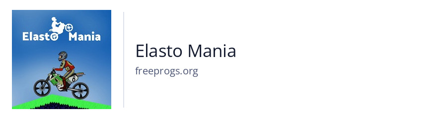Elasto Mania