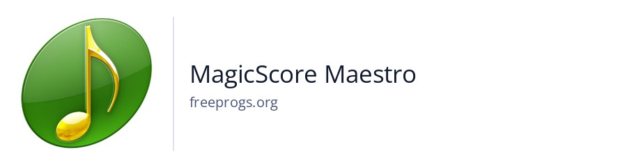 MagicScore Maestro