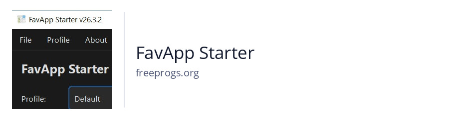 FavApp Starter