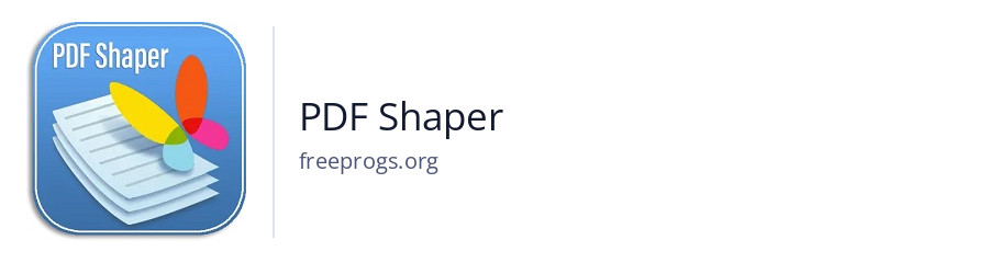 PDF Shaper
