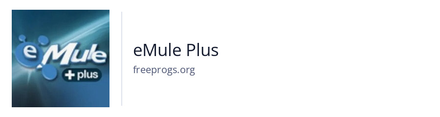 eMule Plus