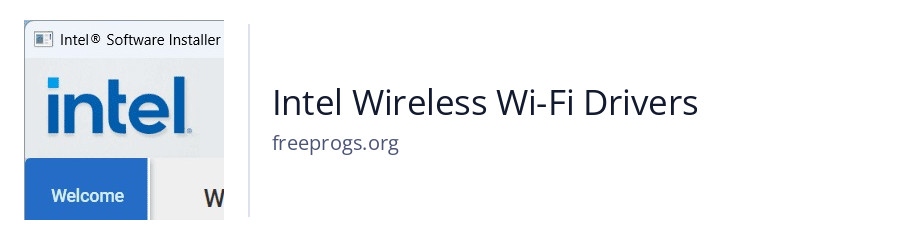 Intel Wireless Wi-Fi Drivers