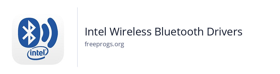 Intel Wireless Bluetooth Drivers