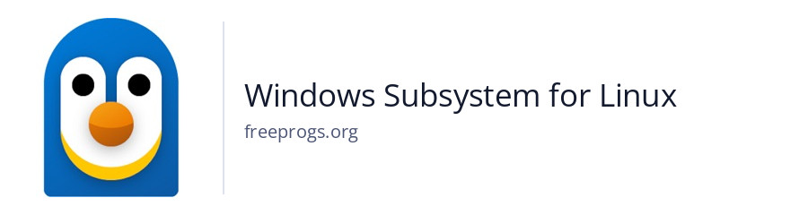Windows Subsystem for Linux