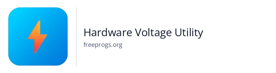 Hardware Voltage Utility