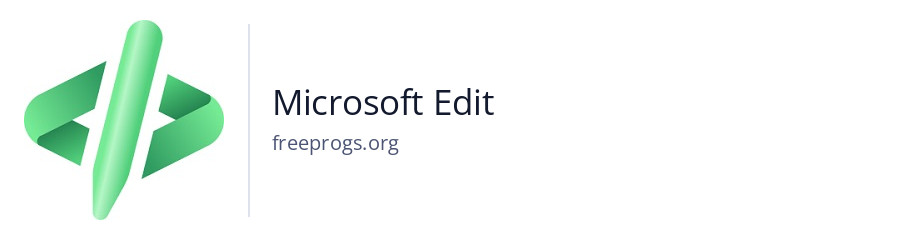 Microsoft Edit