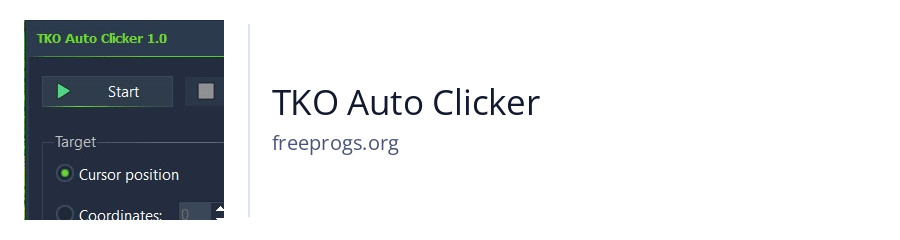 TKO Auto Clicker