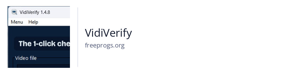 VidiVerify