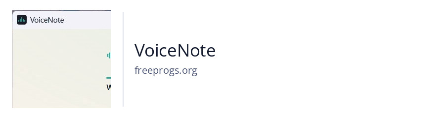 VoiceNote