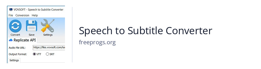 Speech to Subtitle Converter