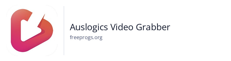 Auslogics Video Grabber