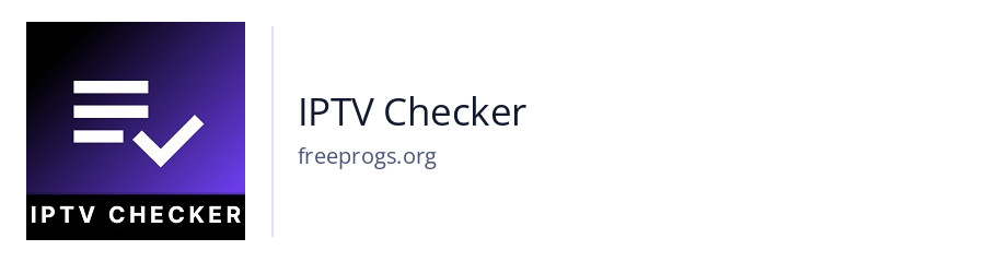 IPTV Checker