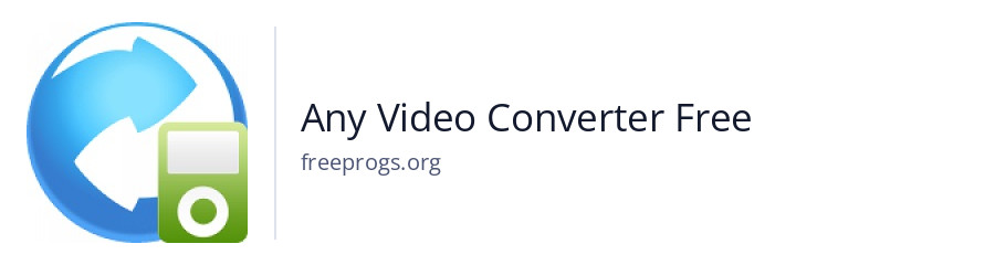 Any Video Converter Free