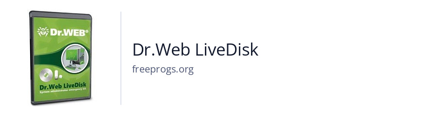 Dr.Web LiveDisk