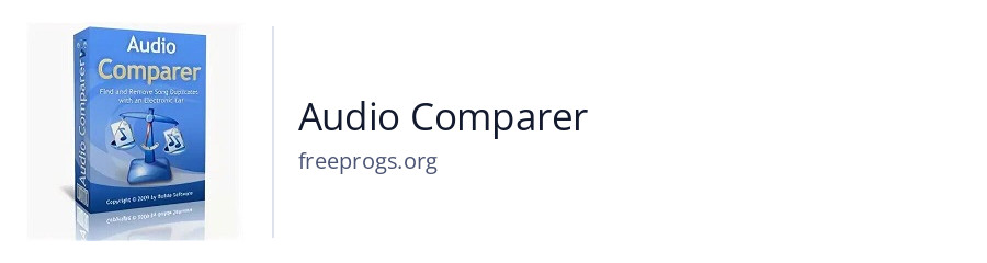 Audio Comparer