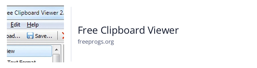 Free Clipboard Viewer