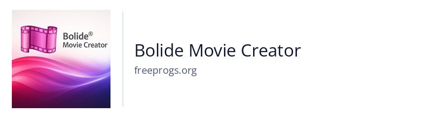 Bolide Movie Creator
