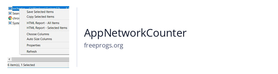 AppNetworkCounter