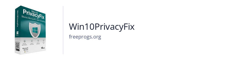 Win10PrivacyFix