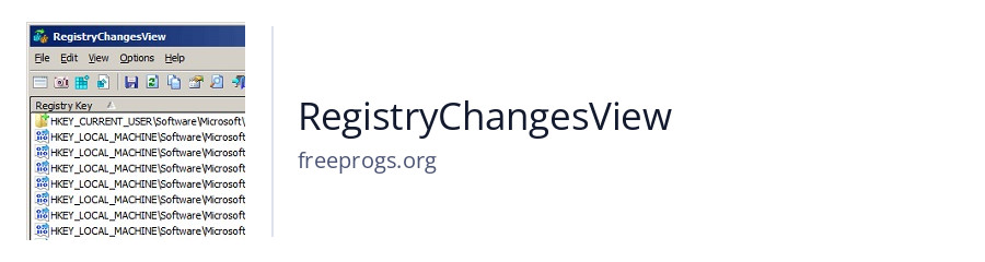 RegistryChangesView