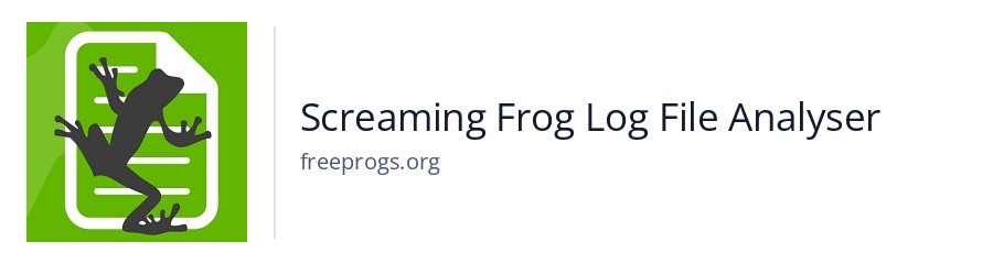 Screaming Frog Log File Analyser