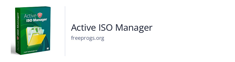Active ISO Manager