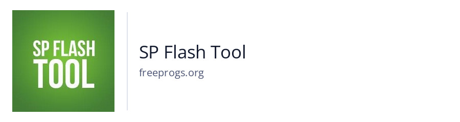 SP Flash Tool